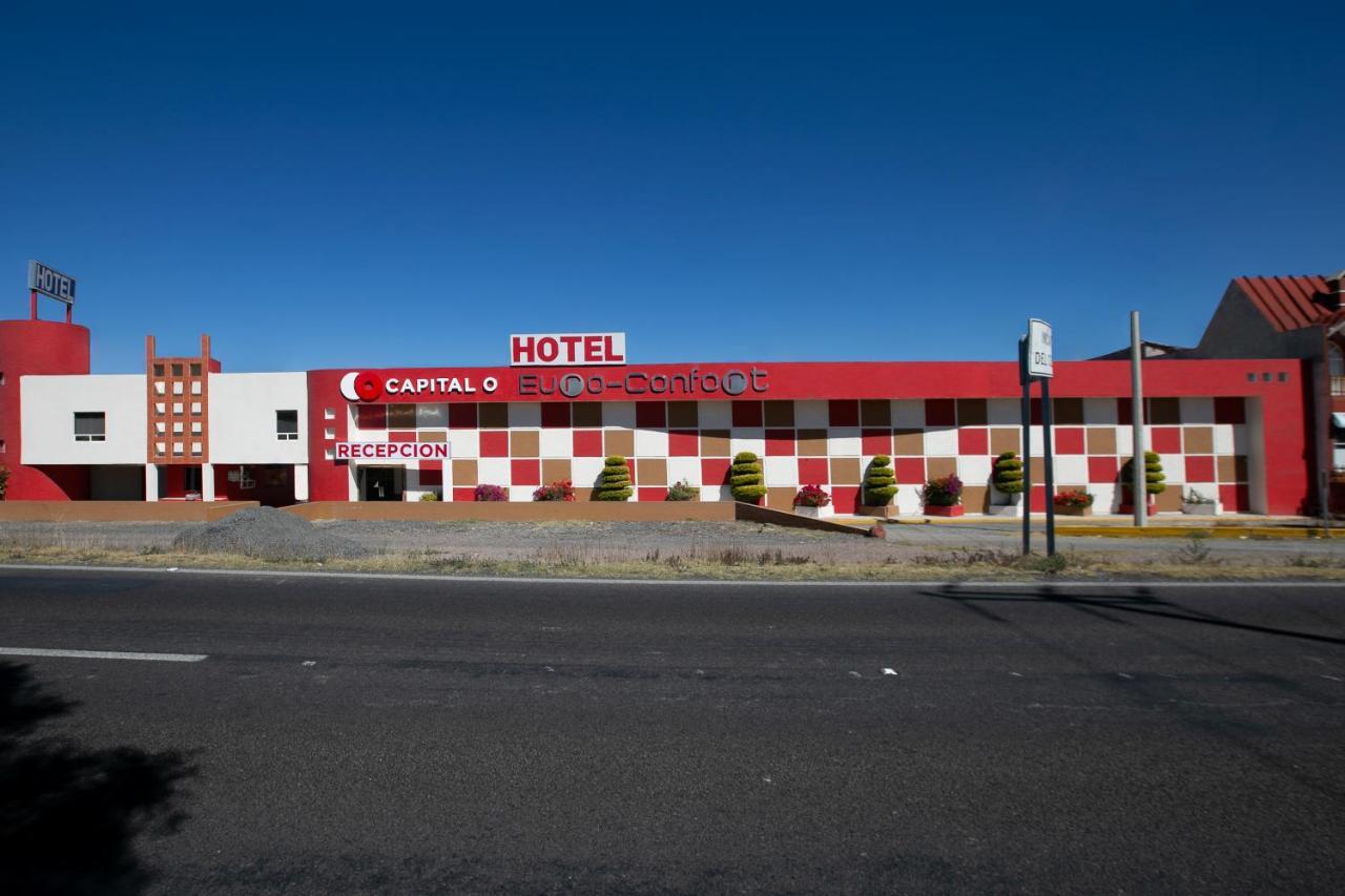 Hotel Euro Confort,Pachuca Exteriör bild